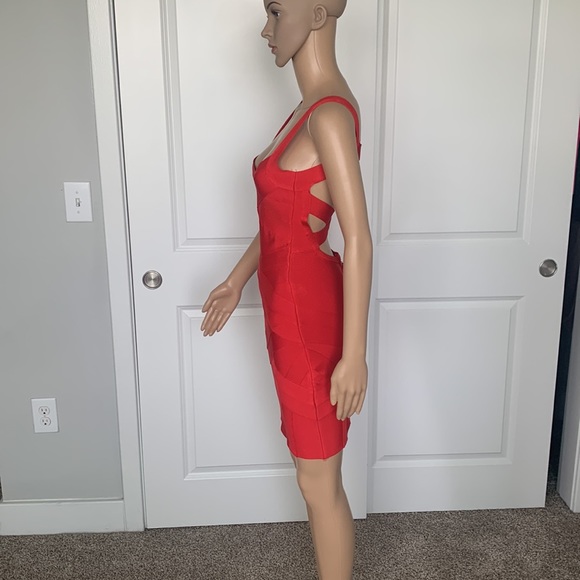 Red House of CB bandage dress size S - Picture 2 of 6